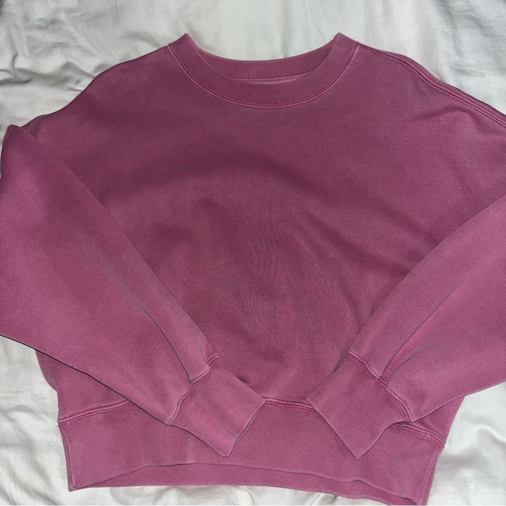 Abercrombie & Fitch Essential Sunday Crewneck Sweatshirt - Picture 2 of 4